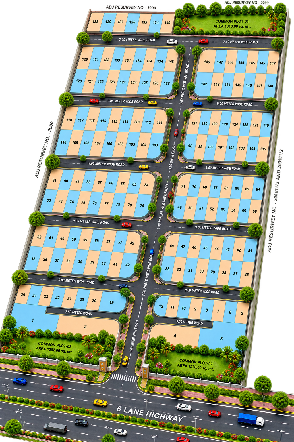 Highway connectivity visual